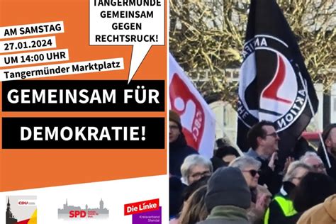 Sachsen Anhalt Cdu Seite An Seite Mit Antifa Bei Demo Gegen Rechts