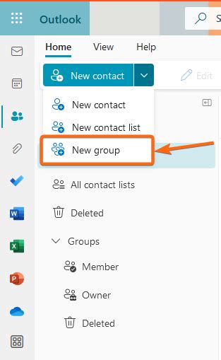 How To Create Email Group In Microsoft Outlook