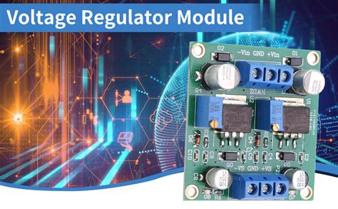 Voltage Regulator Module LM317 337 Positive And Negative Voltage