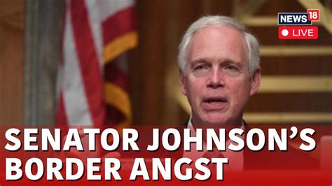 Senator Ron Johnson Floor Speech On South West Border Encounterts Ron