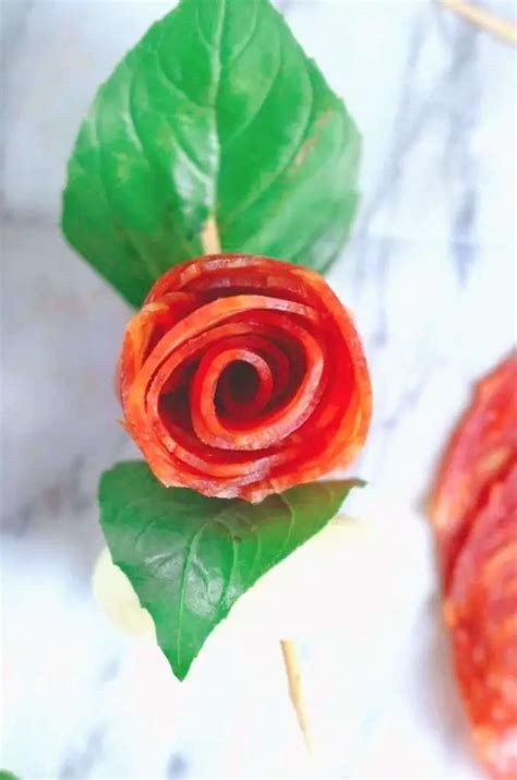 Flower-Shaped Charcuterie Board