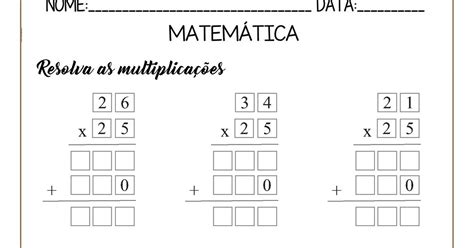 Simulado Problemas De Multiplicação 4 Ano - Simulado Problemas De Multiplicação 4 Ano - ZULEDU