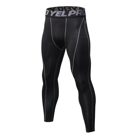 Men S Capri Shorts Baselayer Compression Pants Sports Leggings Tights