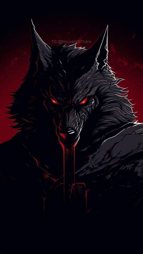 Pin By Olga Bilenko🇺🇦 On Animals🦊 Werewolf Art Shadow Wolf Werewolf