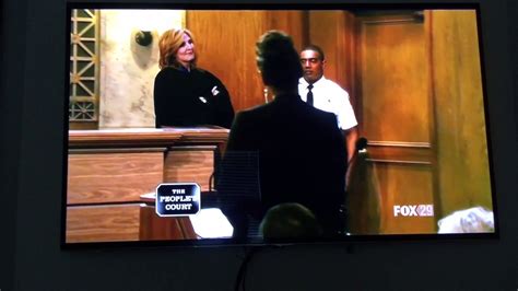 Judge Marilyn Milian Falls Off Stage On The Peoples Court Youtube