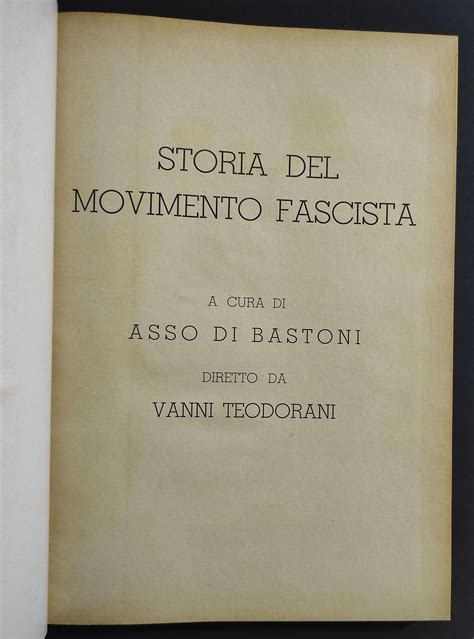 Storia Del Movimento Fascista Asso Di Bastoni 1959 60 12