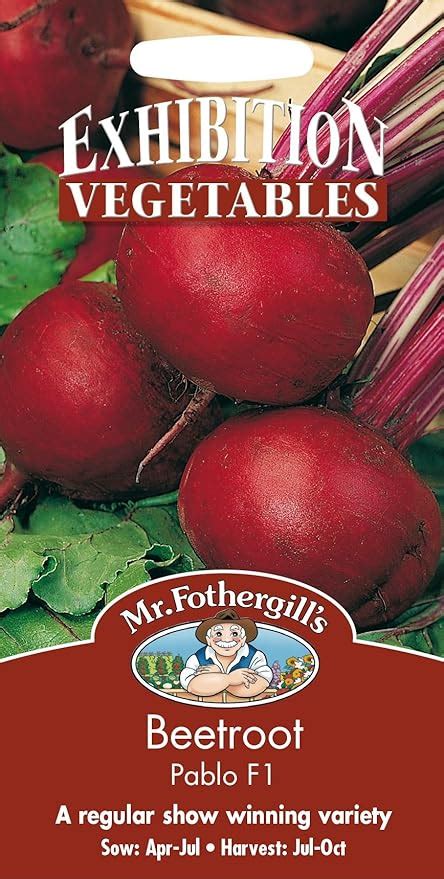 Mr Fothergills Pictorial Packet Vegetable Beetroot Pablo F1 150