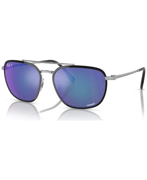 Ray-Ban Polarized Sunglasses, Rb3708 Chromance in Blue for Men | Lyst