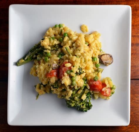 Creamy Vegetable Risotto Chef Times Two