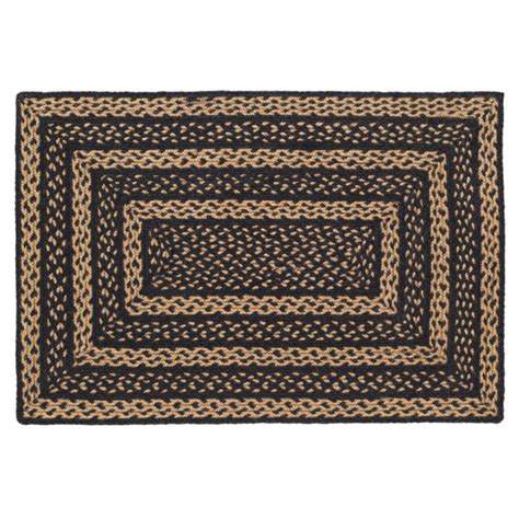 Farmhouse Jute Rugs Country Style Braided Jute Rugs