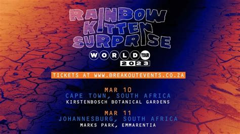 Rainbow Kitten Surprise To Tour South Africa in 2023