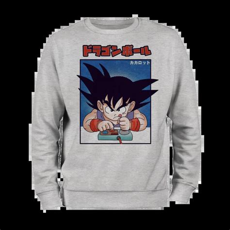 Buzo Dragon Ball Goku Gammer Retro Tienda Uke