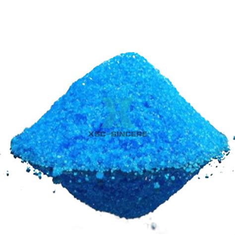 China Copper Sulphate Pentahydrate CuSO4 5H2O Feed Mining Grade