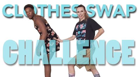 CLOTHES SWAP CHALLENGE! - YouTube