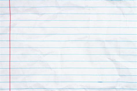 Crumpled Lined Paper Texture