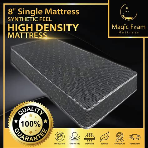 8 Inch Single Mattress Tilam Bujang High Density Synthetic Mixed Foam