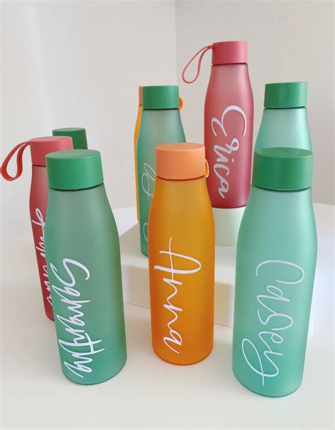 Cute Personalized Water Bottles Etsy