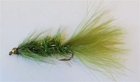 Bead Head Krystal Olive Woolly Bugger Feathergirl