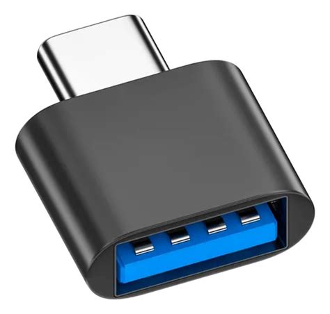 Adaptador Usb A Hembra A Tipo C Macho Para Datos Y Carga Cuotas Sin