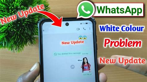 Whatsapp White Colour Why Whatsapp Become White Whatsapp Ka Colour