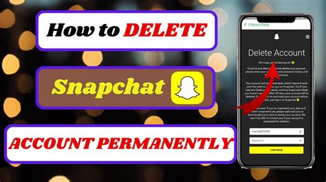 How To Delete Snapchat Account Permanently Delete Snapchat Account