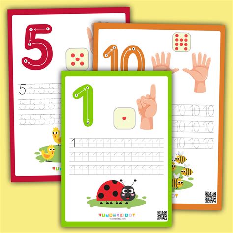 Printable Tracing Numbers 1 10 Worksheets For Preschool