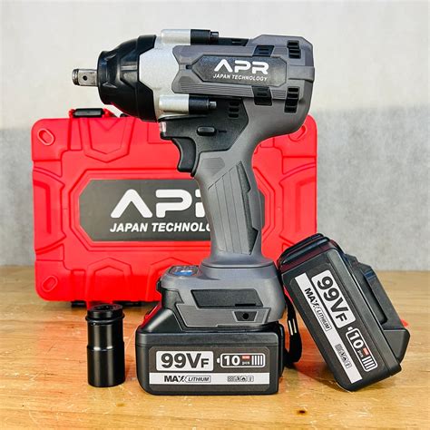 Jual APR JAPAN JUMBO FACELIFT Impact Wrench 99V 1800NM 1 2inch Fullset