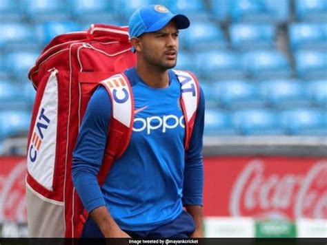 Mayank Agarwal Replaces Injured Shikhar Dhawan In India Squad For Odi