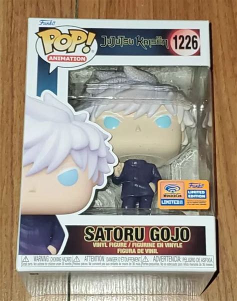 FUNKO POP 1226 Satoru Gojo Jujutsu Kaisen 2023 WonderCon Offizieller