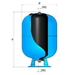 Elbi Afv Liter Diaphragm Pressure Vessel For Domestic Water A L