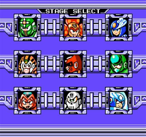 Mega Man Project Zero Stage Select By Marinostyle On Deviantart