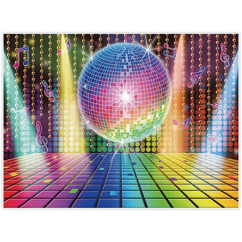 Buy Allenjoy 8x6ft 70s Theme Party Decorations Disco Backdrop Banner 70