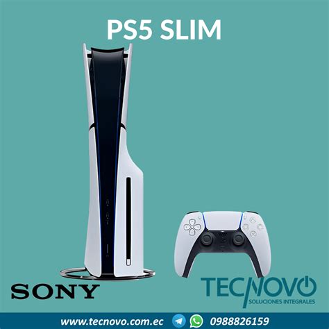 Consola De Juego Sony Ps5 Slim Edicion Disco 1tb Tecnovo Soluciones