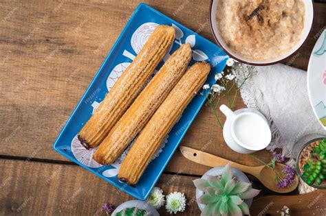 Premium Photo Churros Assorted Peruvian Desserts Peru Sweet Food