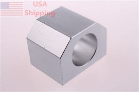 Aluminum Ballscrew Nut Housing Mounting Bracket Holder For Dsg H