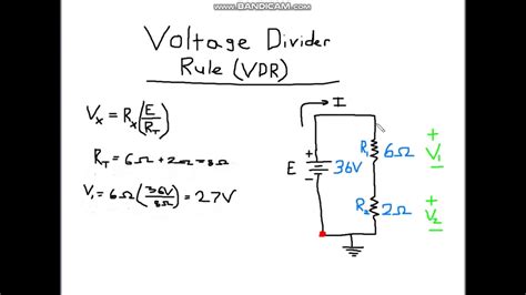 Dc Voltage Divider Circuit Diagram