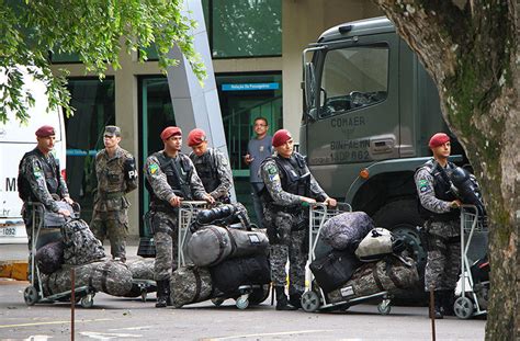 For A Nacional Chega A Roraima Para Refor Ar Seguran A No Estado