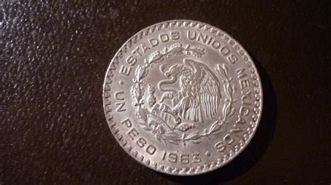 Mexiko Un Peso Mexico Silber M Nze Kaufen Auf Ricardo