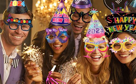 DPKOW 2025 New Year Eve Party Supplies Photo Booth Props New Year