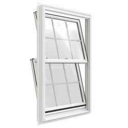 Jeld Wen Builders Series W X H White Vinyl Double Hung