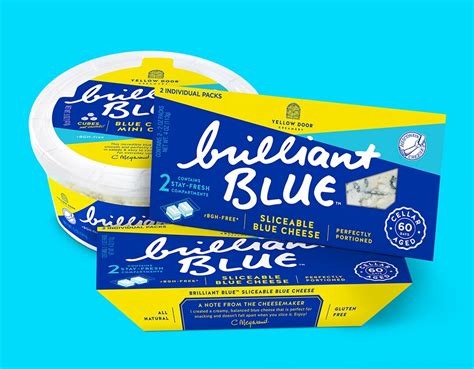 Miller Creative Brilliant Blue Branding And Packaging