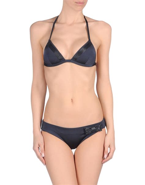 Lyst Emporio Armani Bikini In Blue