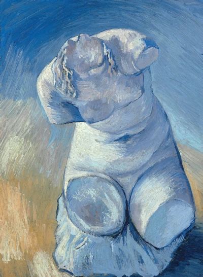 Torso de mujer de yeso Vincent van Gogh Análisis del Cuadro