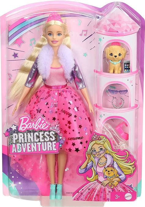 Barbie Princess Adventure Doll in Princess Fashion (12-in Blonde) Barb