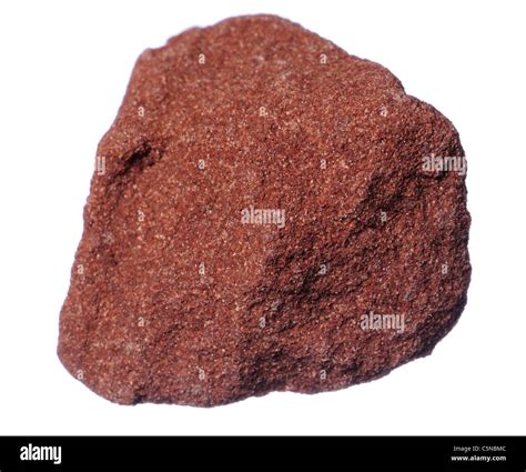 Red Sandstone (UK) Sedimentary rock Stock Photo - Alamy