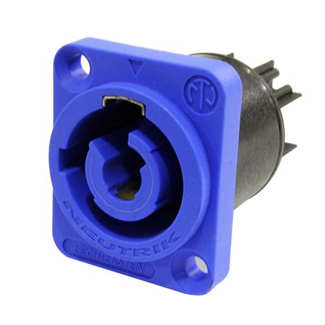 Conector PowerCon Azul De Ppainel Neutrik NAC3MPA Chedas Som