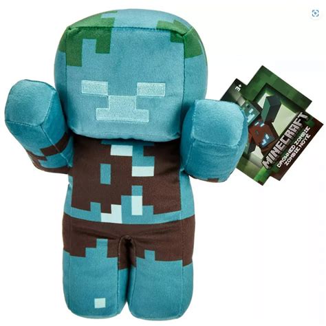 Minecraft Plush Figura Utopljenog Zombija Mattel Kupovina Igračkeshop