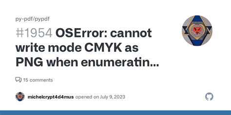 Oserror Cannot Write Mode Cmyk As Png When Enumerating Images Issue