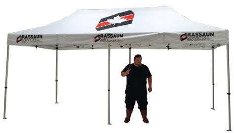 20x10ft Heavy Duty Frame + Custom Printed Canopy - 2MP