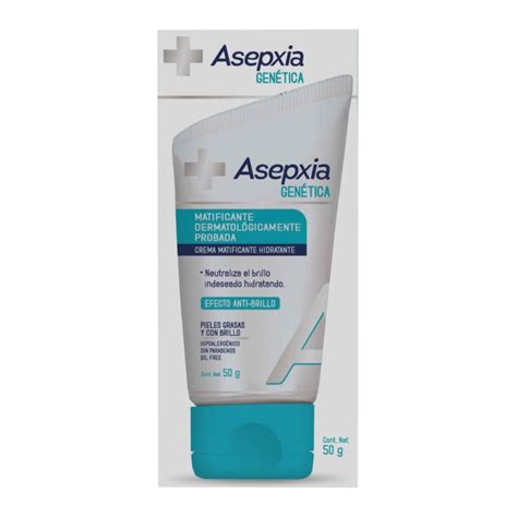 Asepxia GEN Crema Matificante Hidratante Anti Brillo 50 G Perfumeria